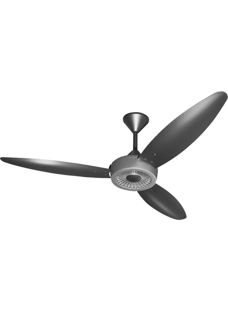 Prifix Rocket Ceiling Fan, 54 Inch, 5 Speeds, Black - CFS-54 - Image 1